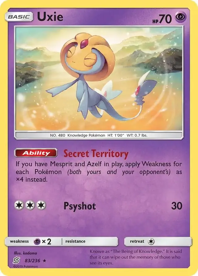 Uxie - Pokemon Unified Minds #83