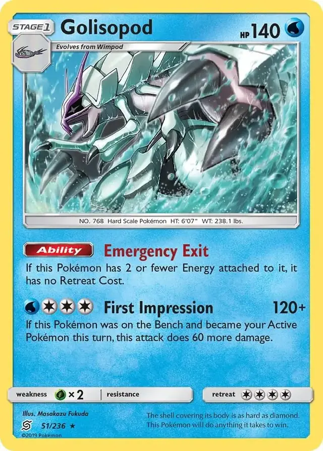 Golisopod - Pokemon Unified Minds #51