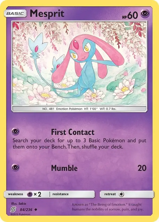 Mesprit - Pokemon Unified Minds #84