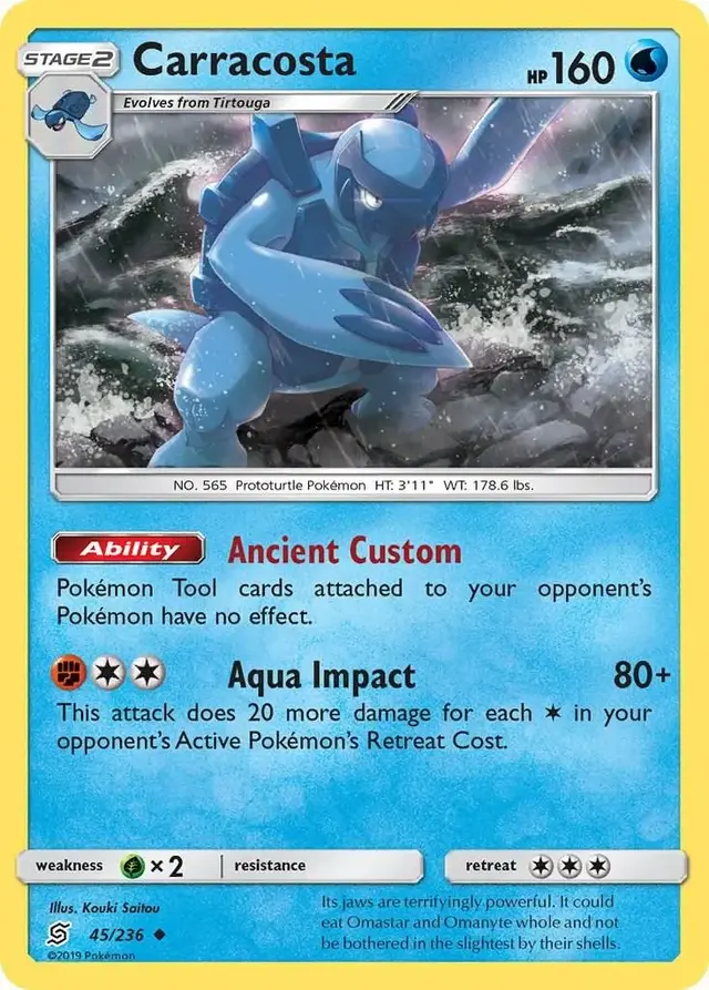 Carracosta - Pokemon Unified Minds #45