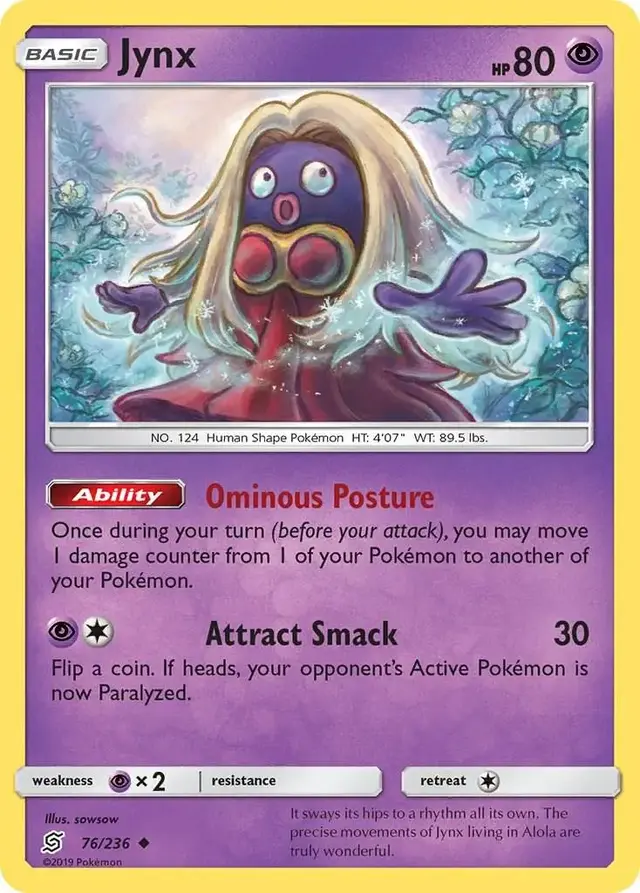 Jynx - Pokemon Unified Minds #76