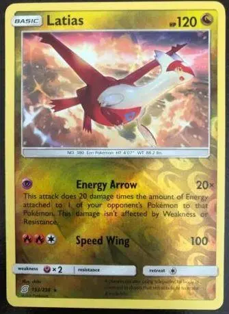 Latias [Reverse Holo]