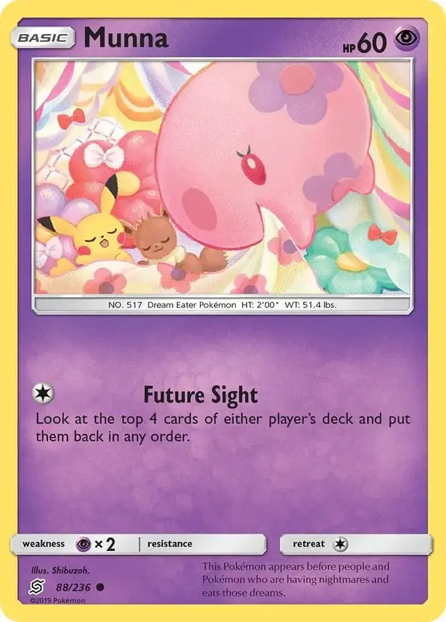 Munna - Pokemon Unified Minds #88