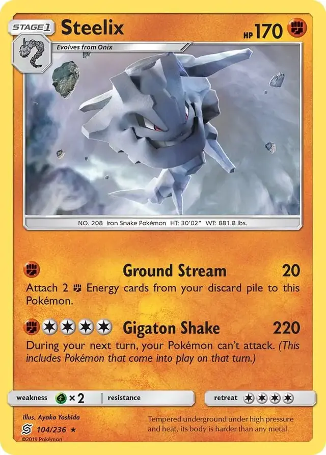 Steelix - Pokemon Unified Minds #104