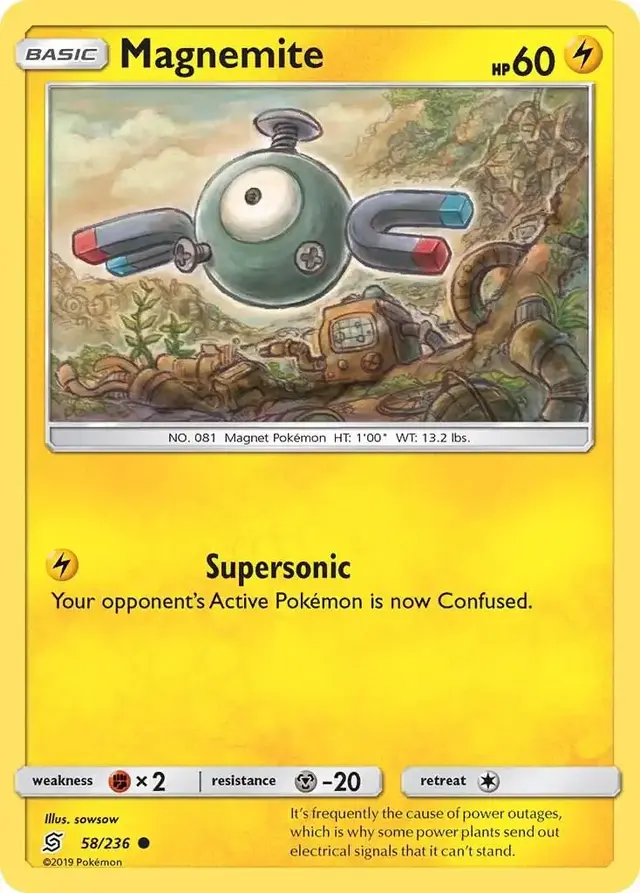 Magnemite - Pokemon Unified Minds #58
