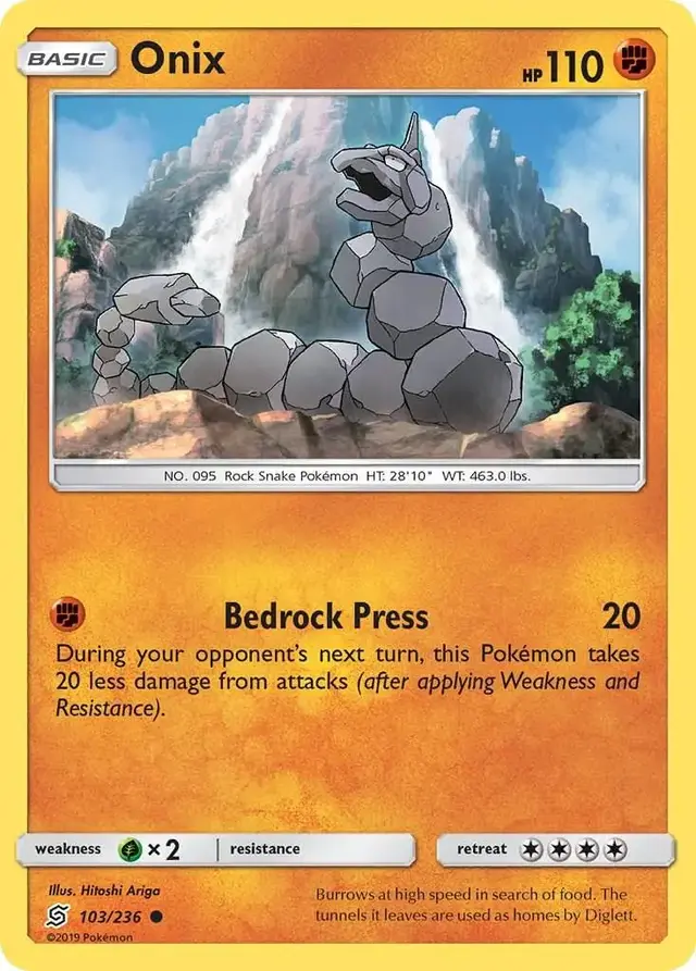 Onix - Pokemon Unified Minds #103