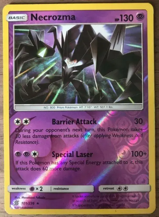 Necrozma [Reverse Holo] - Pokemon Unified Minds #101
