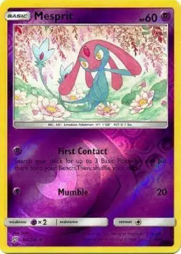 Mesprit [Reverse Holo] - Pokemon Unified Minds #84
