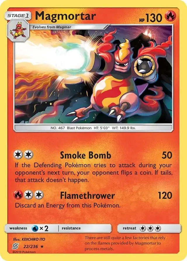 Magmortar - Pokemon Unified Minds #22