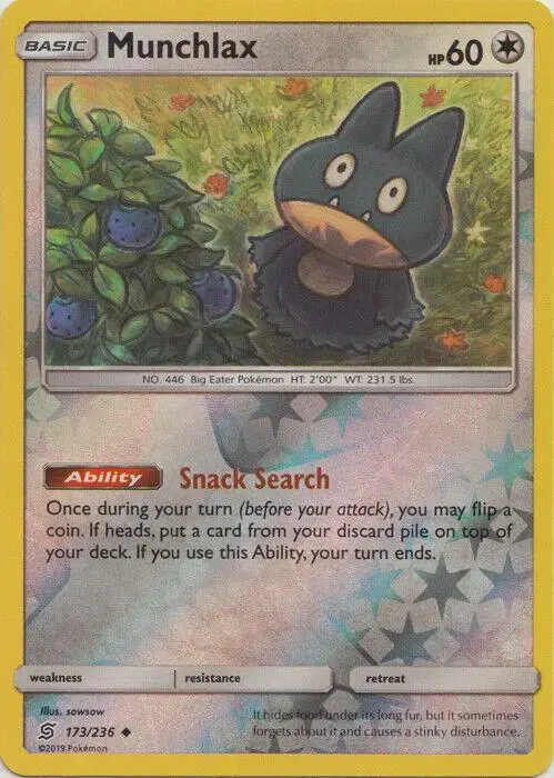Munchlax [Reverse Holo]