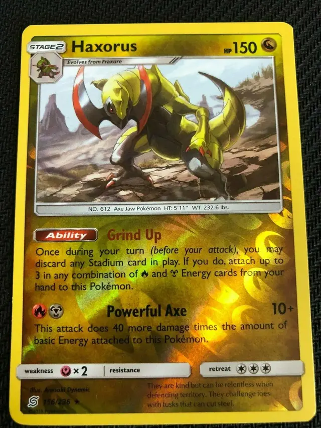 Haxorus [Reverse Holo]