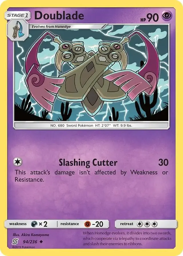Doublade - Pokemon Unified Minds #94
