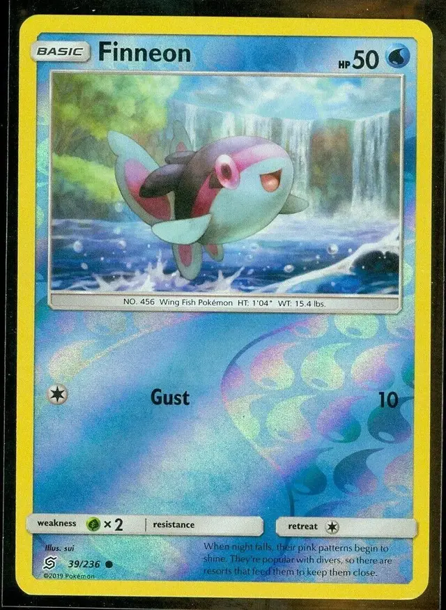 Finneon [Reverse Holo] - Pokemon Unified Minds #39