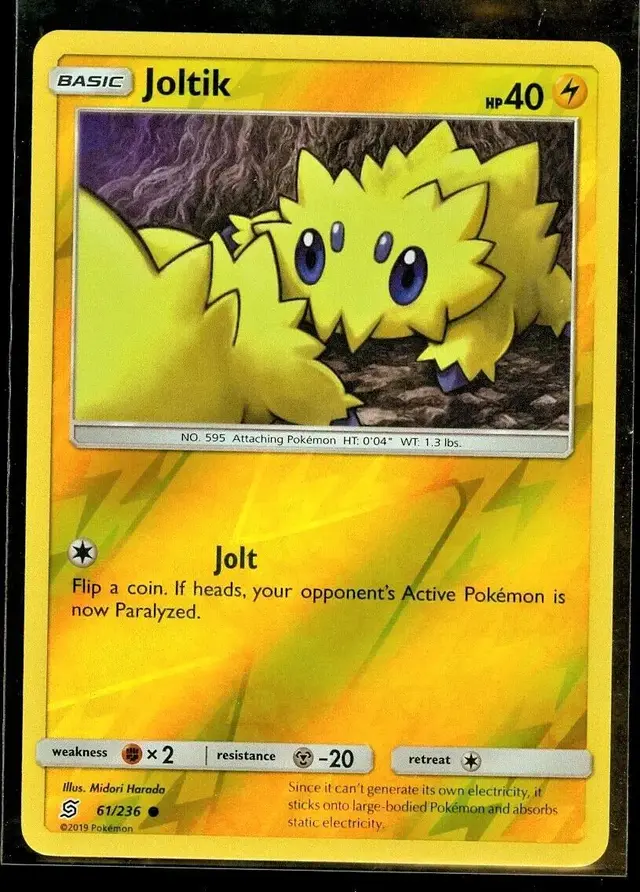 Joltik [Reverse Holo] - Pokemon Unified Minds #61