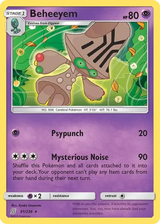 Beheeyem - Pokemon Unified Minds #91