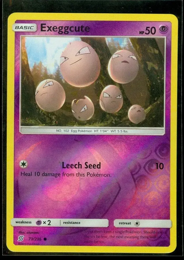 Exeggcute [Reverse Holo] - Pokemon Unified Minds #73