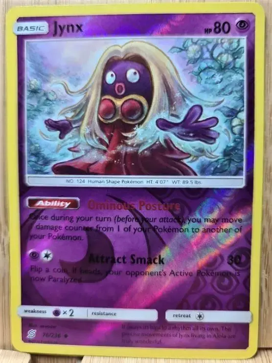 Jynx [Reverse Holo] - Pokemon Unified Minds #76