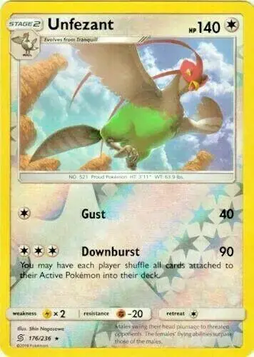 Unfezant [Reverse Holo]