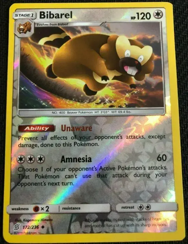 Bibarel [Reverse Holo]