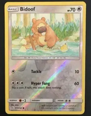Bidoof [Reverse Holo]