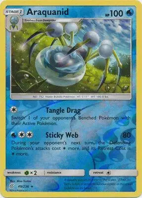 Araquanid [Reverse Holo] - Pokemon Unified Minds #49