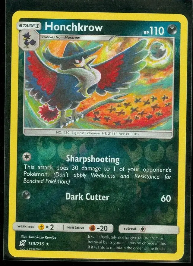 Honchkrow [Reverse Holo]