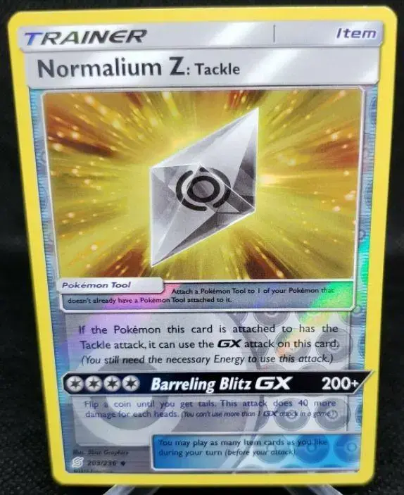 Normalium Z: Tackle [Reverse Holo]