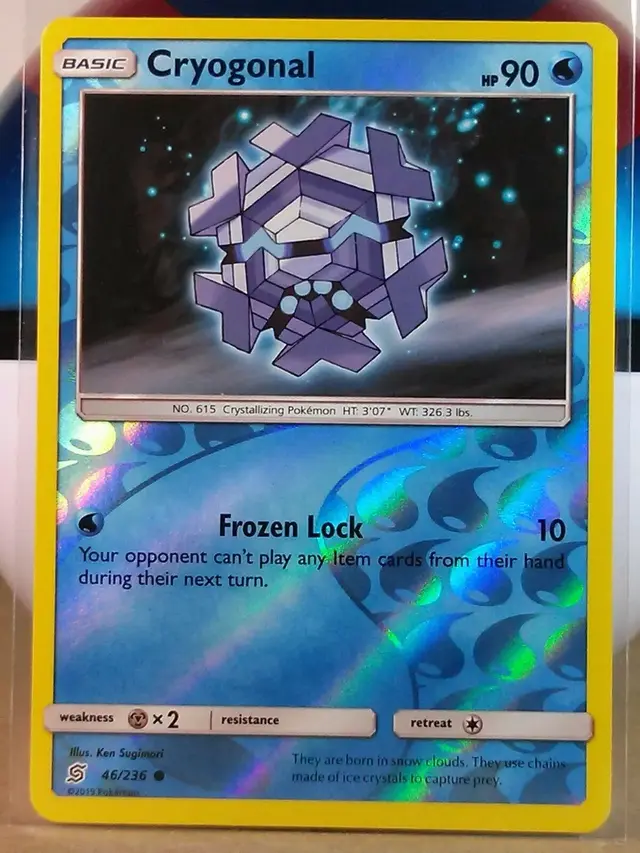 Cryogonal [Reverse Holo] - Pokemon Unified Minds #46