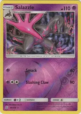 Salazzle [Reverse Holo] - Pokemon Unified Minds #99