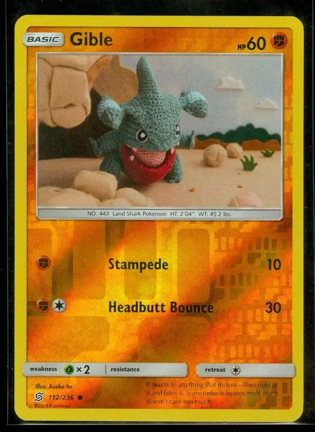Gible [Reverse Holo]
