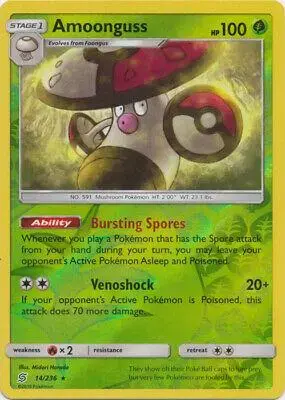 Amoonguss [Reverse Holo] - Pokemon Unified Minds #14
