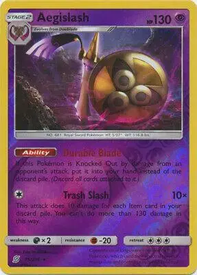 Aegislash [Reverse Holo] - Pokemon Unified Minds #95