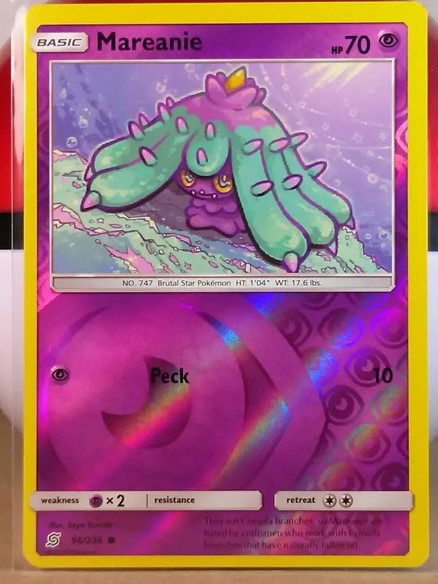 Mareanie [Reverse Holo] - Pokemon Unified Minds #96