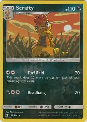 Scrafty [Reverse Holo]
