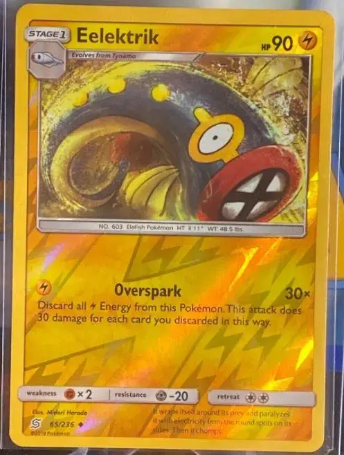 Eelektrik [Reverse Holo] - Pokemon Unified Minds #65