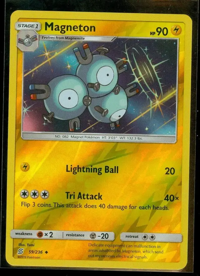Magneton [Reverse Holo] - Pokemon Unified Minds #59