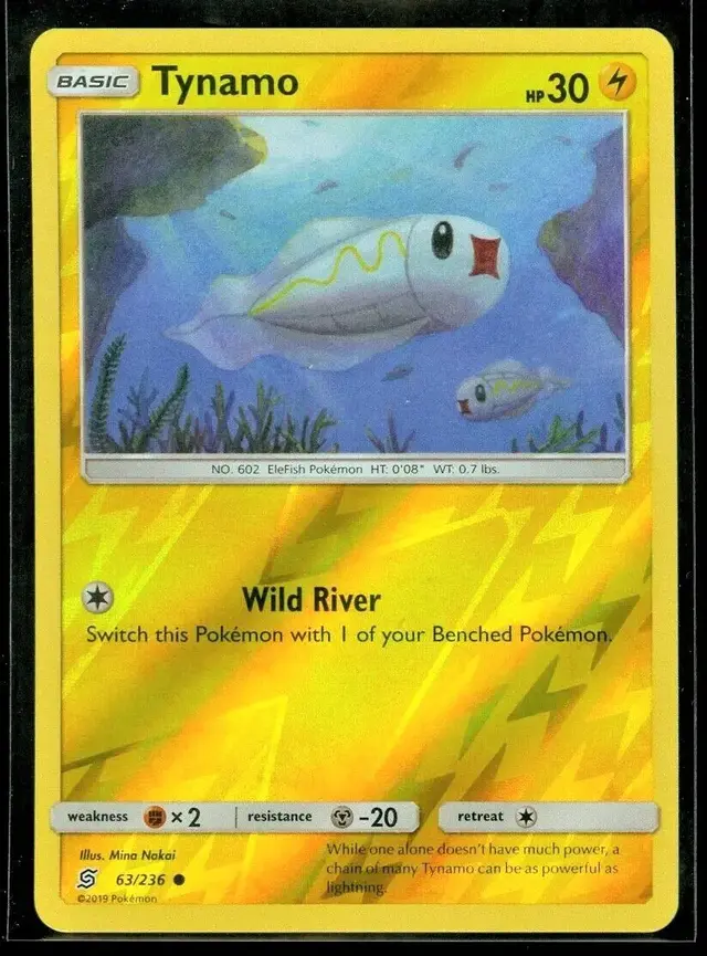 Tynamo [Reverse Holo] - Pokemon Unified Minds #63