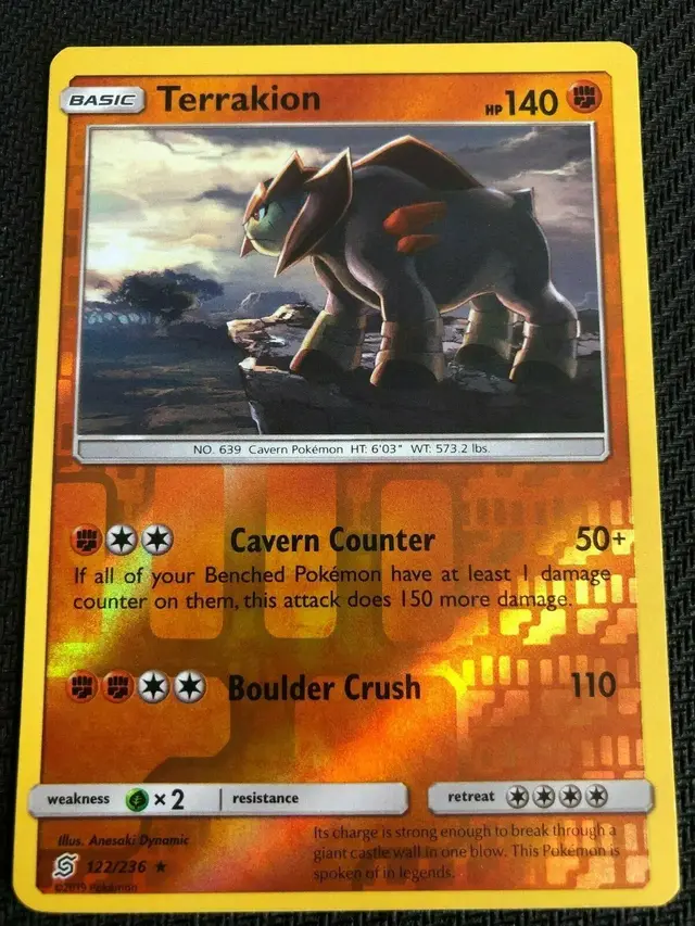 Terrakion [Reverse Holo]