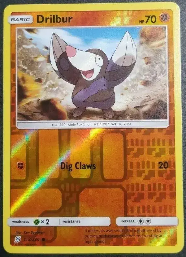 Drilbur [Reverse Holo]