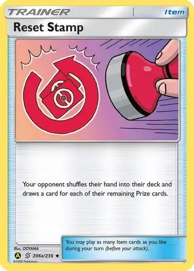 Reset Stamp