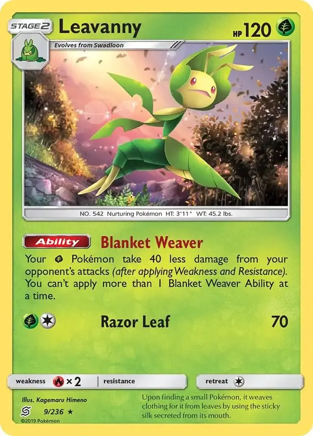 Leavanny - Pokemon Unified Minds #9