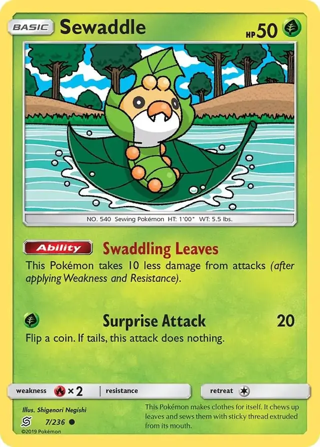 Sewaddle - Pokemon Unified Minds #7