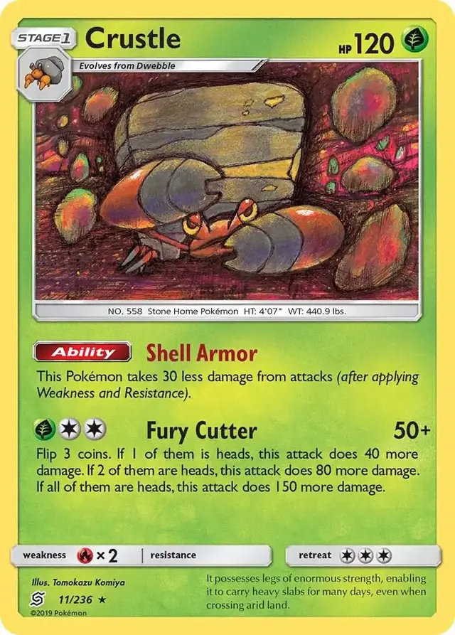Crustle - Pokemon Unified Minds #11