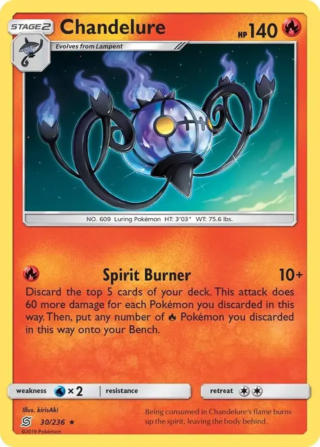 Chandelure - Pokemon Unified Minds #30