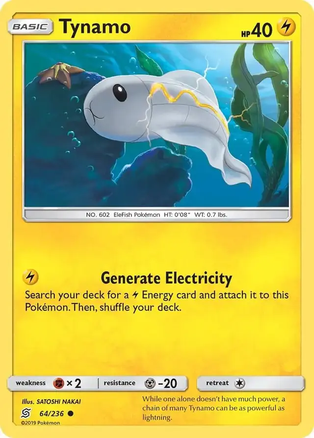 Tynamo - Pokemon Unified Minds #64