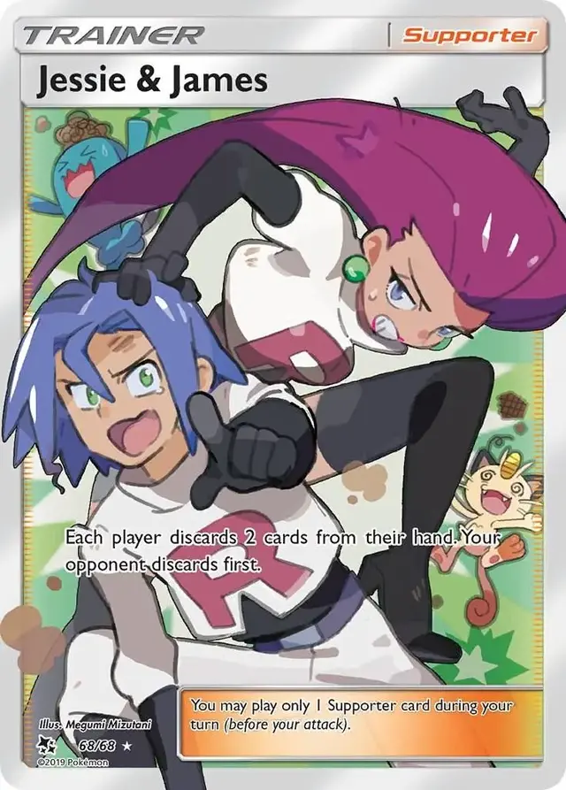 Jessie & James - Pokemon Hidden Fates #68