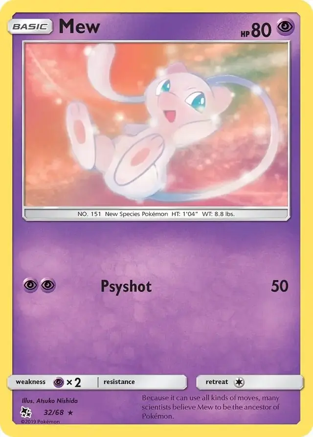 Mew - Pokemon Hidden Fates #32