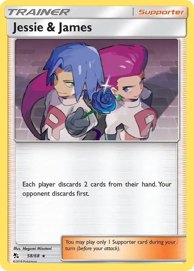 Jessie & James - Pokemon Hidden Fates #58