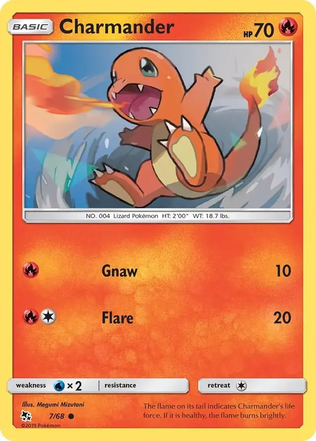 Charmander - Pokemon Hidden Fates #7