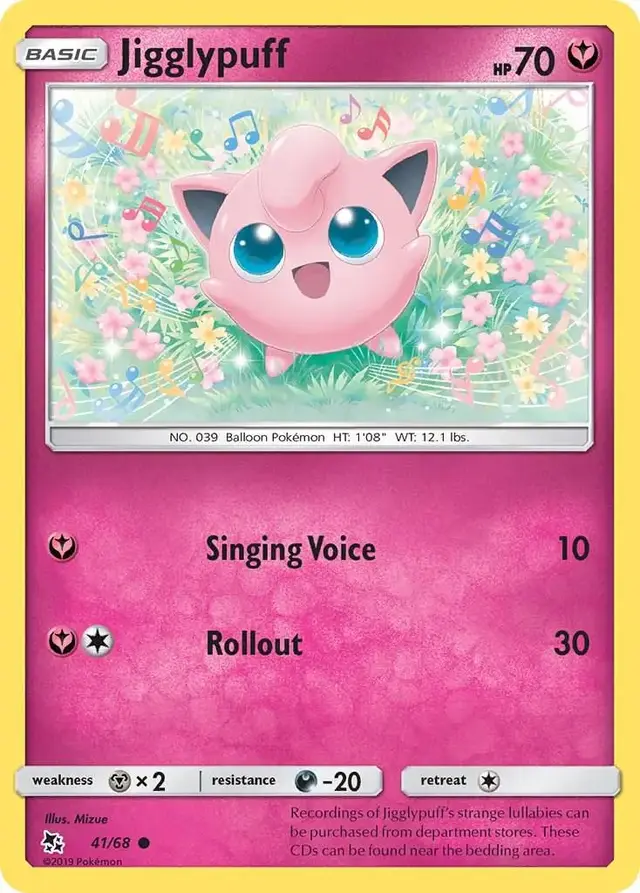 Jigglypuff - Pokemon Hidden Fates #41